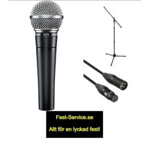 Sång & Tal mikrofon Shure SM58